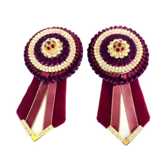 Removable Rosettes For Show Browbands | L'Equino Essentials