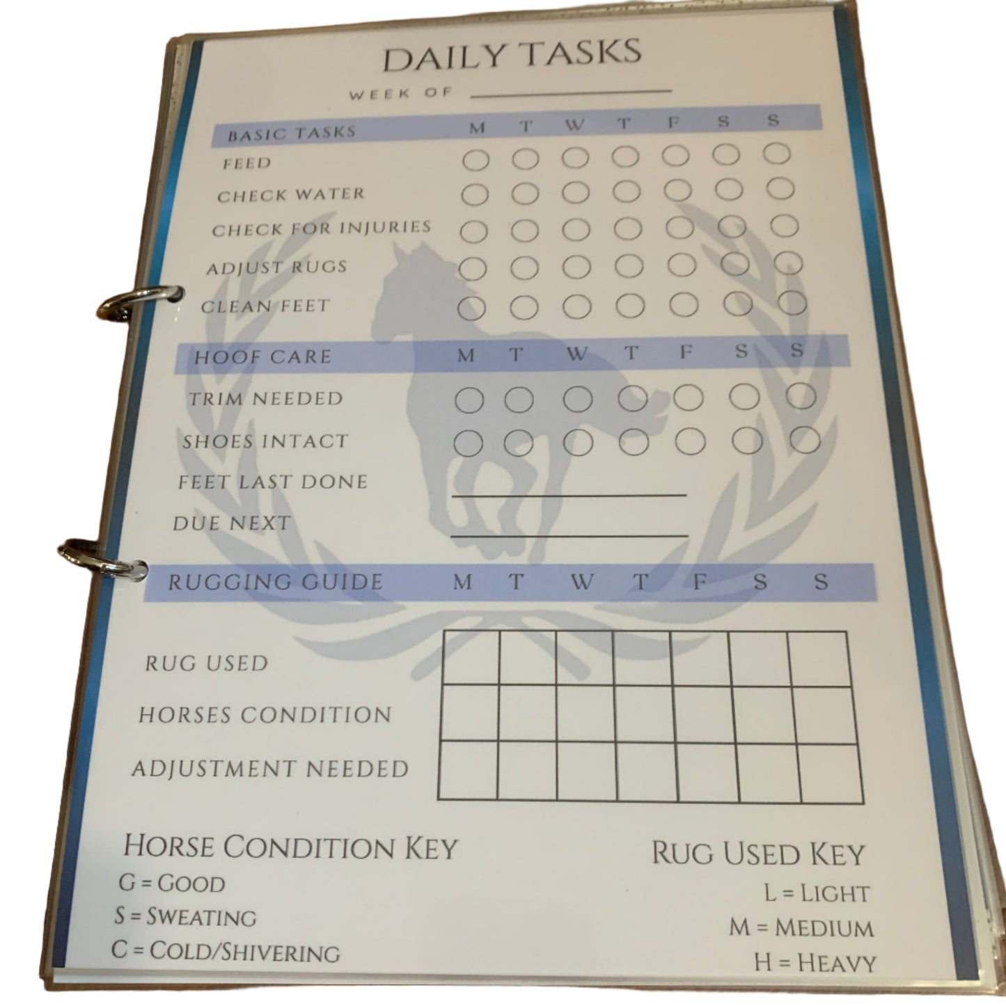 Notebook Refill Pages