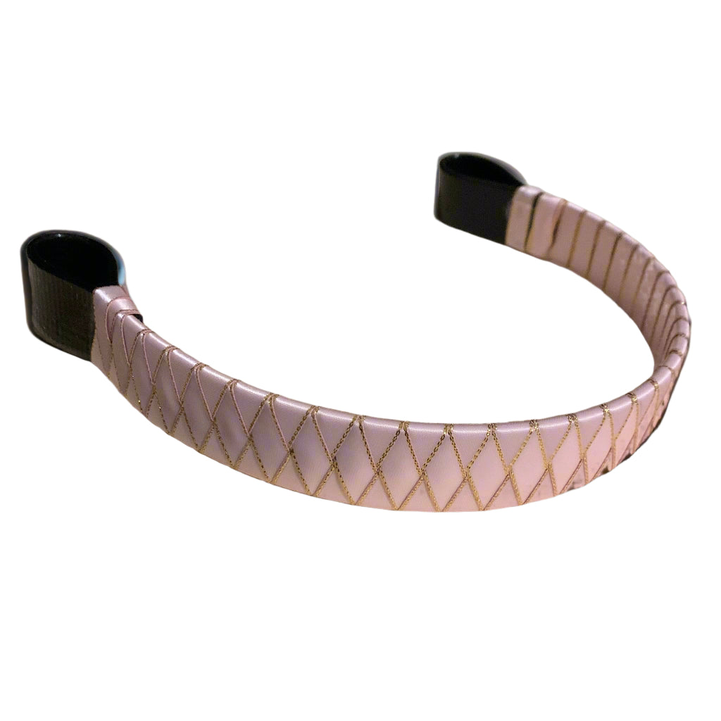 Diamond Satin Ribbon Browband