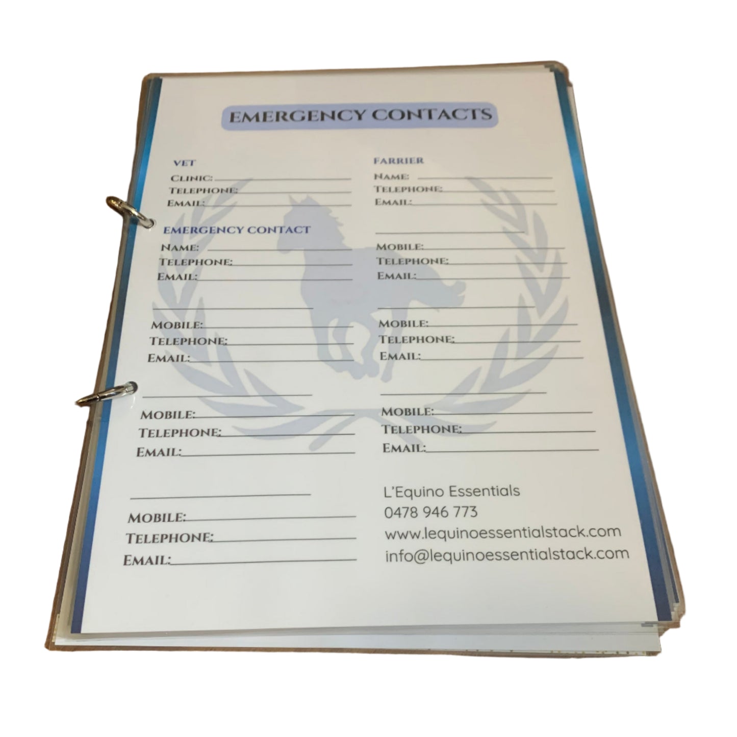 Notebook Refill Pages