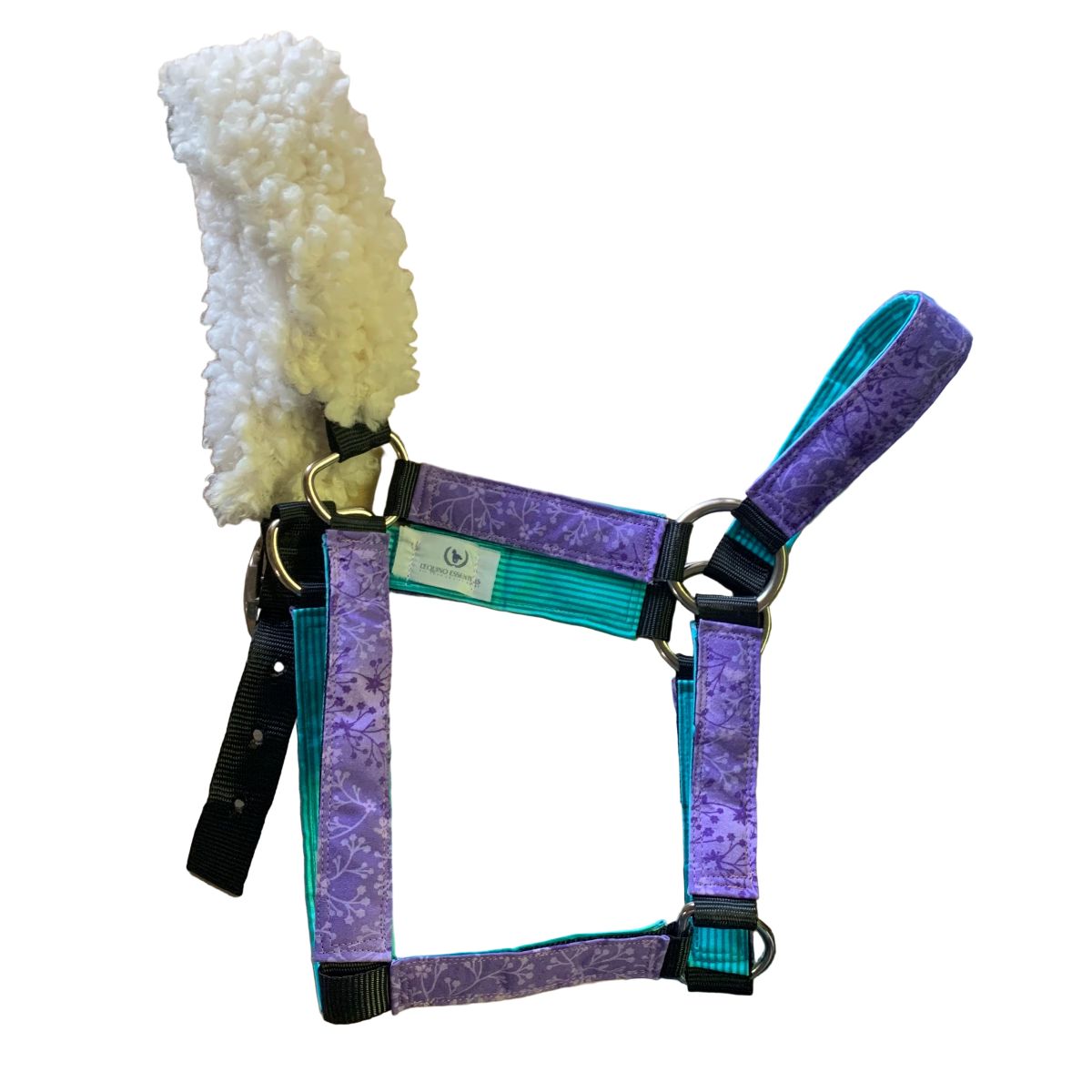 Custom cotton halter on a white background