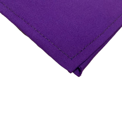 Purple browband storage cover on white background
